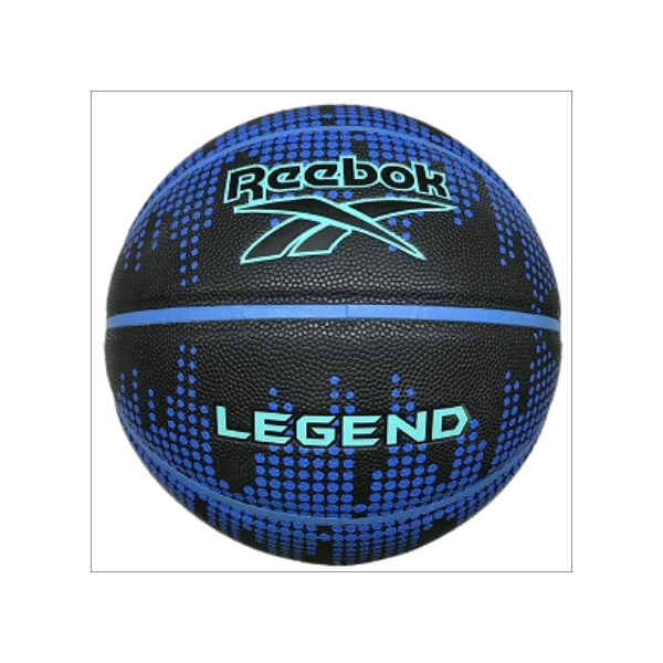 כדורסל סינטטי מס. 7 - שחור/כחול LEGEND